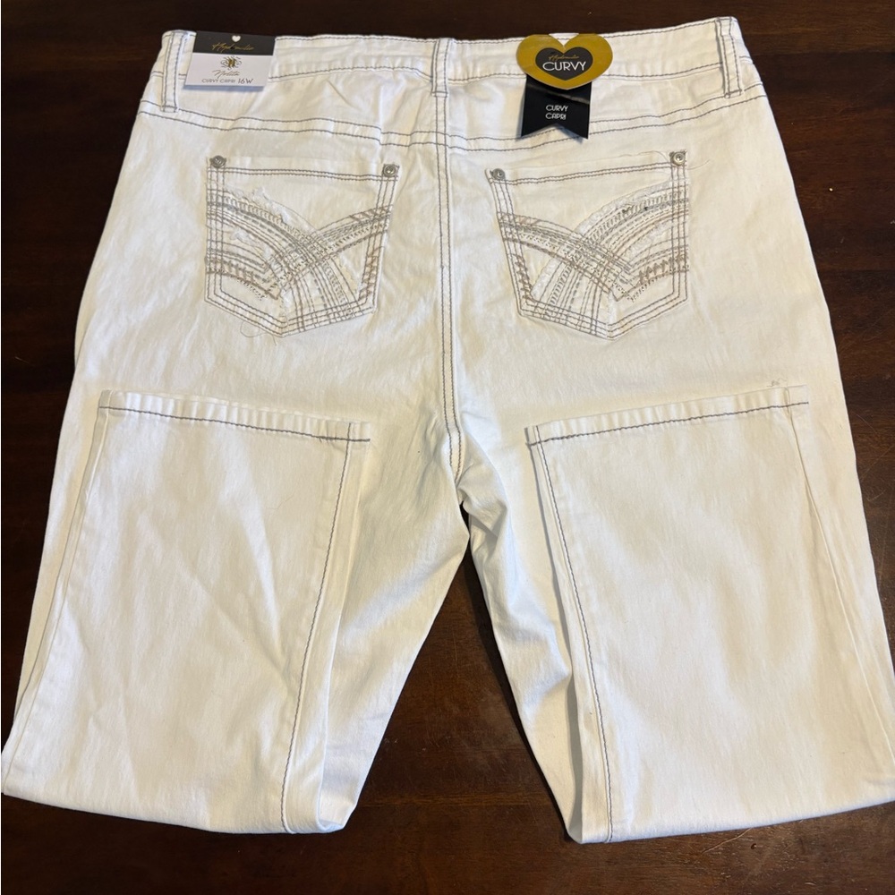 Hydraulic White Jeans Classic Denim Style